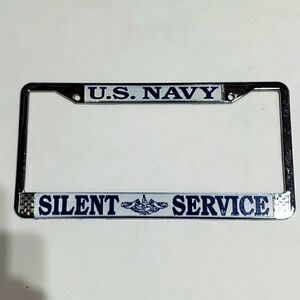 U.S. NAVY SILENT SERVICE License Plate Frame